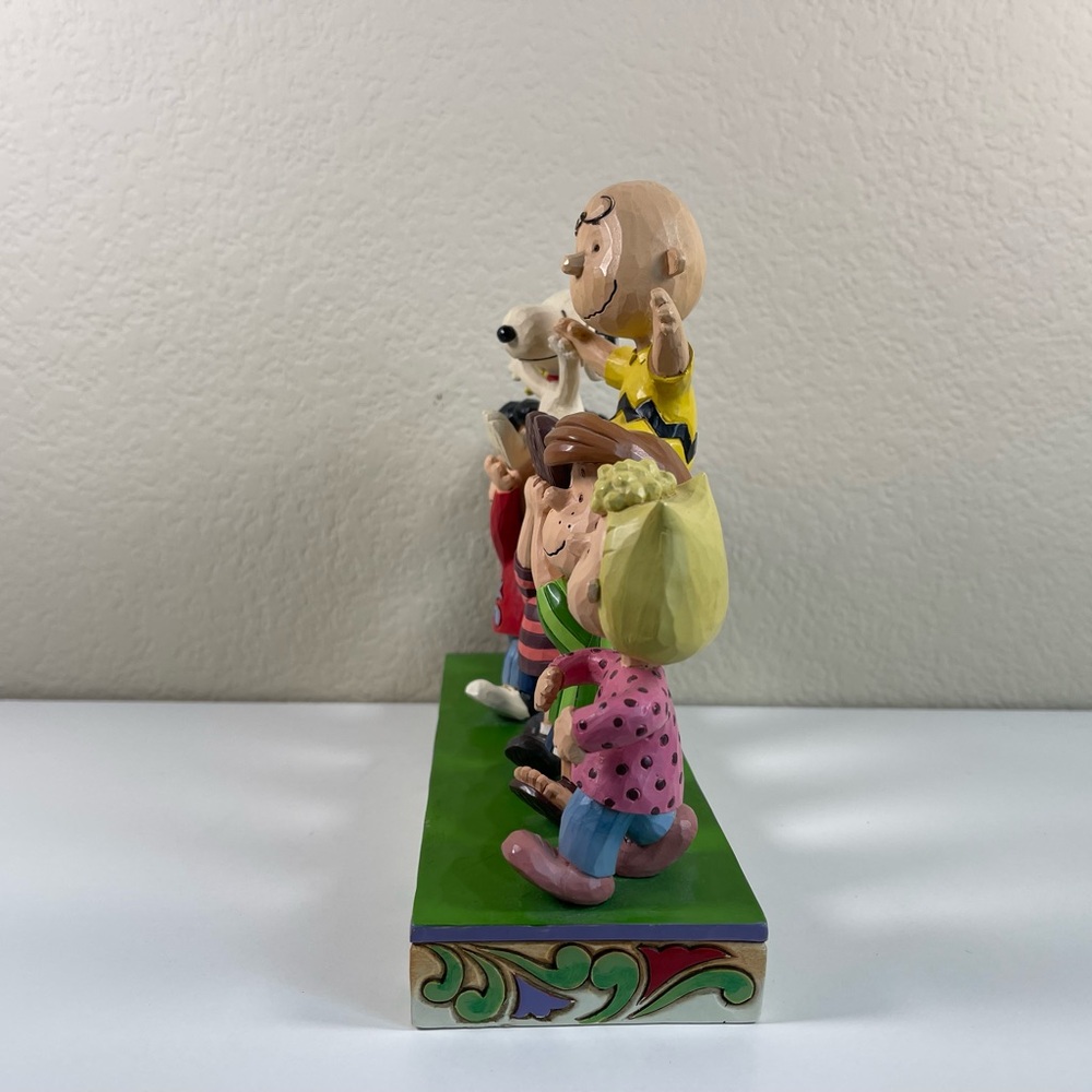 NWT Peanuts Character Figurine “A Grand Celebration” by Jim Shore - Picture 4 of 12